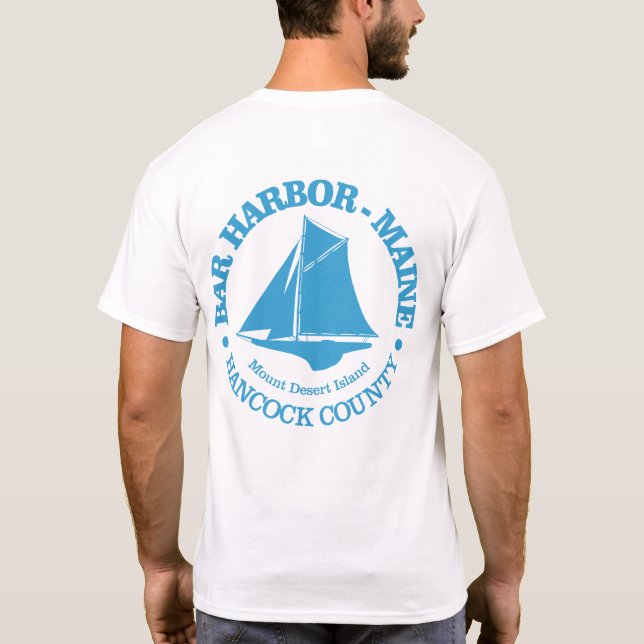 Bar Harbor (sloop) T-Shirt (Back)
