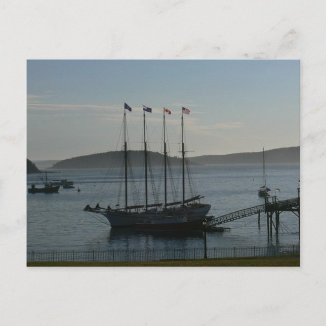 Bar Harbor- The Margaret Todd Postcard (Front)