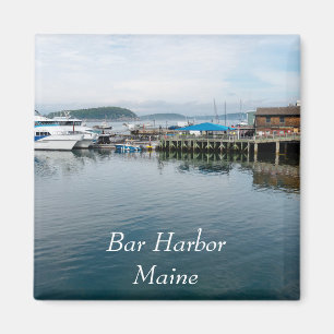 Bar Harbor water Magnet