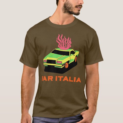 Bar Italia Original Fan Art Design T_Shirt