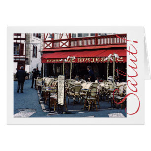 bar Le Majestic, mid winter Cards