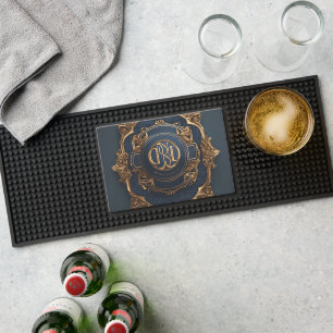 Bar Mat Style: Molded PVC Bar Mat, Size: 19" x 7"
