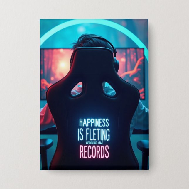 Bar Mat: Winning has Records Button (Front)