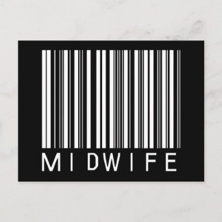 BAR MIDWIFE DARK POSTCARD