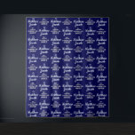 Bar Mitzvah Backdrop Step and Repeat Banner<br><div class="desc">No modern day party is complete without this awesome step and repeat backdrop for photos and selfies! Have your own red carpet style event with this fun and festive banner. Your guests will love having a custom backdrop at your bar mitzvah. Need different colors, logos, etc.? Email me for free...</div>