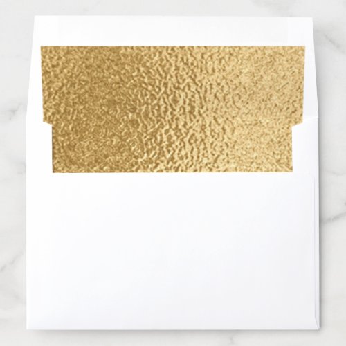 Bar Mitzvah Bat Mitzvah Gold Design Envelope Liner