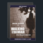 Bar Mitzvah Bimah Movie Save the Date Magnetic Invitation<br><div class="desc">Every great Bar Mitzvah begins with a little buzz. Generate some of your own with this Walking to the Bimah save the date postcard and make sure your friends and family will be at the premiere. This invitation looks just like a movie poster with your son’s name in the starring...</div>