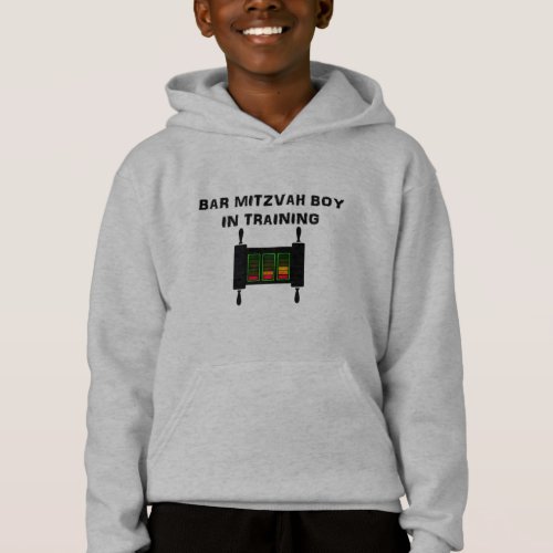 Bar Mitzvah Boy in Training Hoodie