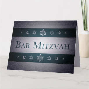 Bar Mitzvah Card