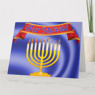 Bar Mitzvah Card