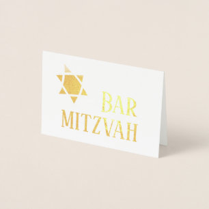 Bar Mitzvah Card