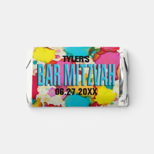 BAR MITZVAH Confetti favor chocolate mini bar