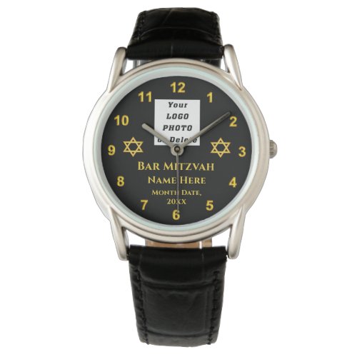 Bar Mitzvah Gifts for Boys Customizable Watch