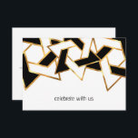 Bar Mitzvah Gold Black White Star of David Invitation<br><div class="desc">Bar Mitzvah Gold Black White Star of David RSVP Card
Bar Mitzvah and Bat Mitzvah invitation sets designed by Umua. Printed and shipped by Zazzle or its partners.</div>