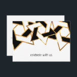 Bar Mitzvah Gold Black White Star of David Invitation<br><div class="desc">Bar Mitzvah Gold Black White Star of David RSVP Card
Bar Mitzvah and Bat Mitzvah invitation sets designed by Umua. Printed and shipped by Zazzle or its partners.</div>