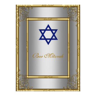 Bar Mitzvah Invitation
