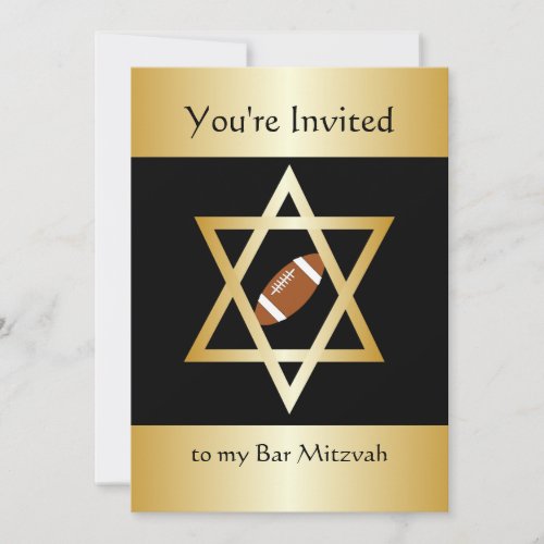 Bar Mitzvah Invitation