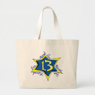 Bar MItzvah Large Tote Bag