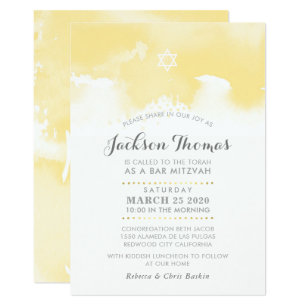 Yellow Bar Bat Mitzvah Invitations Zazzle Yellow bar mitzvah beschreibt das festhalten an einer vision und den kampf gegen seine eigenen teufel, der sun diego an die spitze der deutschen charts fuehrte. zazzle