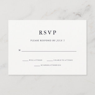 Bar Mitzvah or Bat Mitzvah RSVP