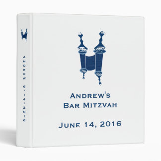 Bar Mitzvah Photo Album Sign In Book Organizer Binder