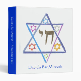 Bar Mitzvah Planner / Scrapbook / Photo Album Binder