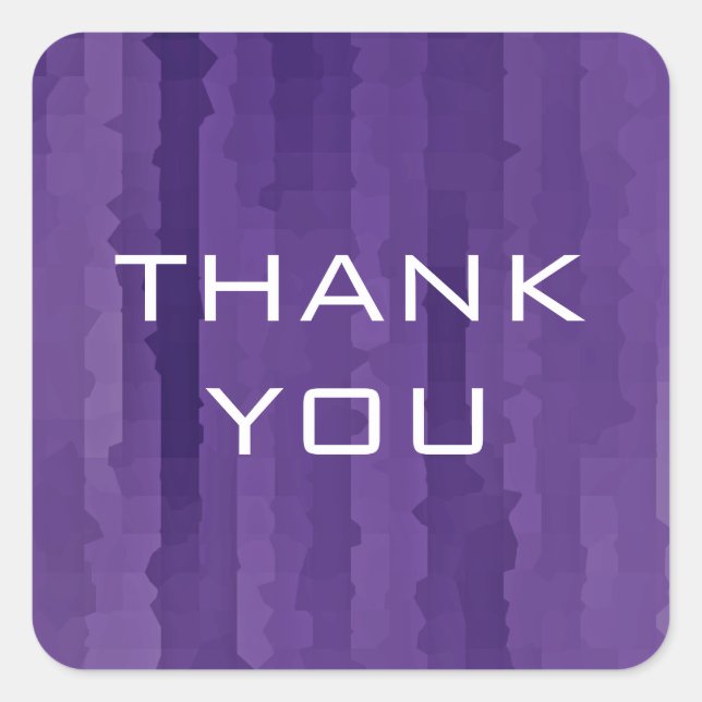 Bar Mitzvah Purple Techno Streaks Square Sticker (Front)