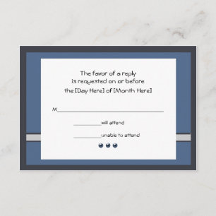 Bar Mitzvah RSVP Cards