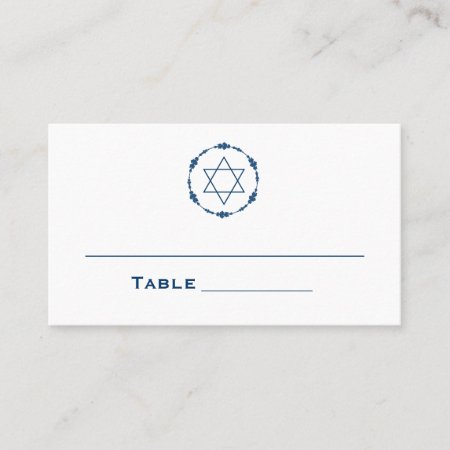 Bar Mitzvah Seating Cards Table Cards Place Cards