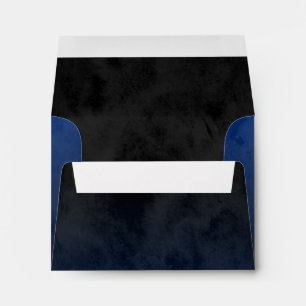 Bar Mitzvah Stylish Blue Star of David Ombre Envelope