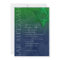Bar Mitzvah Stylish Green Star of David Ombre