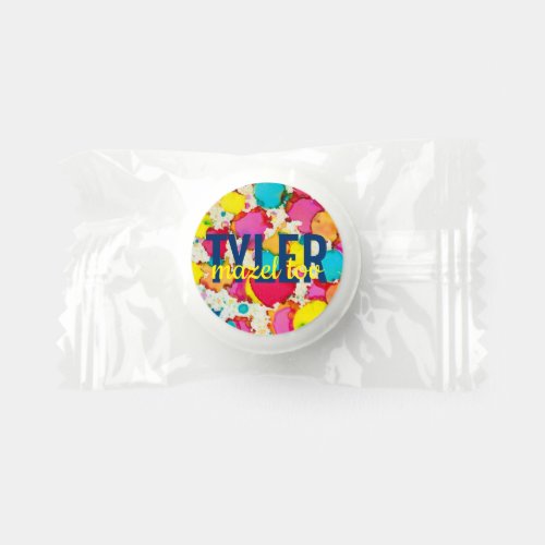 Bar or Bat Mitzvah Confetti Party Mint Life Saver Life Saver Mints