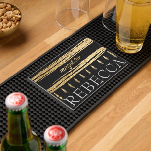 Bar or Bat Mitzvah Gold Tallit Mat