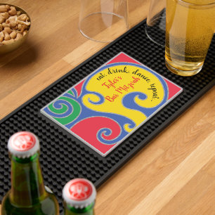 Bar or Bat Mitzvah Swirls Mat