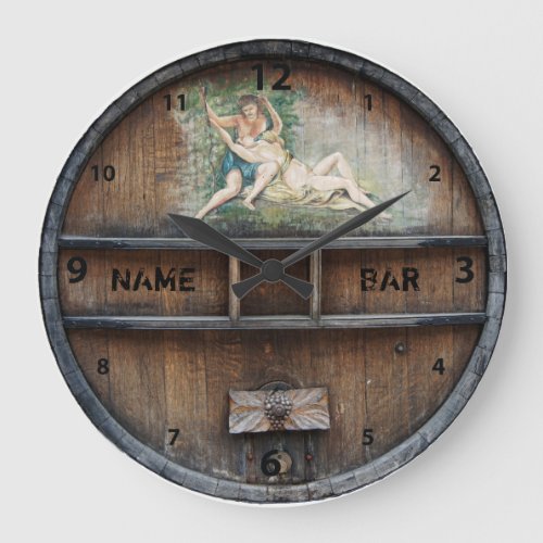 Bar Or Pub Owner Or Client Clock