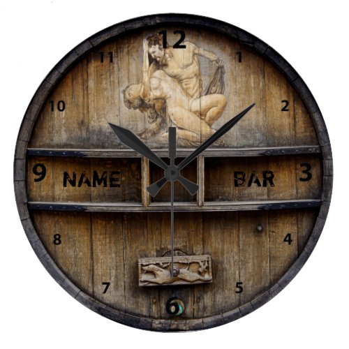 Bar Or Pub Owner Or Client Clock