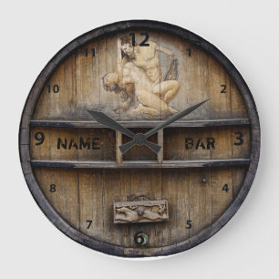 Bar Or Pub Owner Or Client Clock