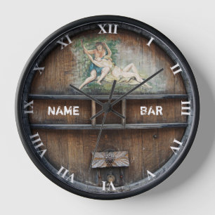 Bar Or Pub Owner Or Client Clock