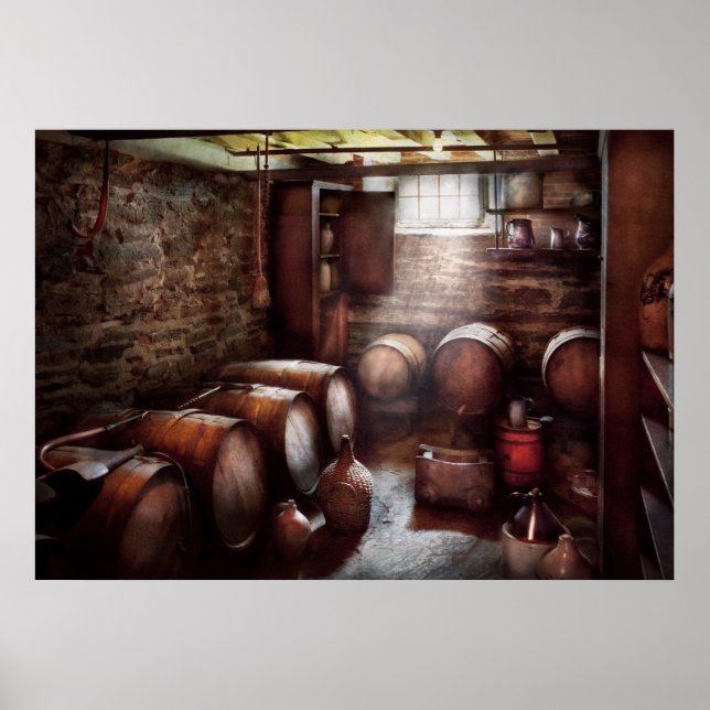 Bar - Wine - The Wine Cellar Poster (Front)