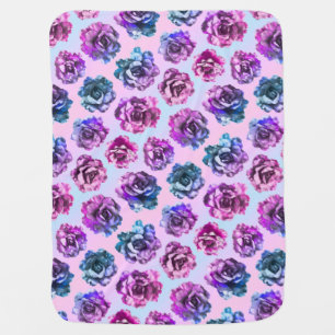 bara no seidou, bold pastel roses : baby blanket