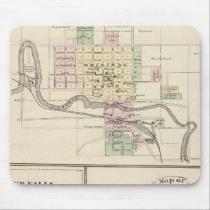 Baraboo, Black River Falls and Sparta Mouse Pad
