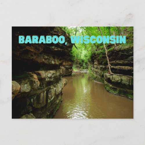 Baraboo Wisconsin Postcard