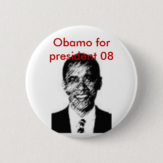 barack7, Obamo for president 08 Button