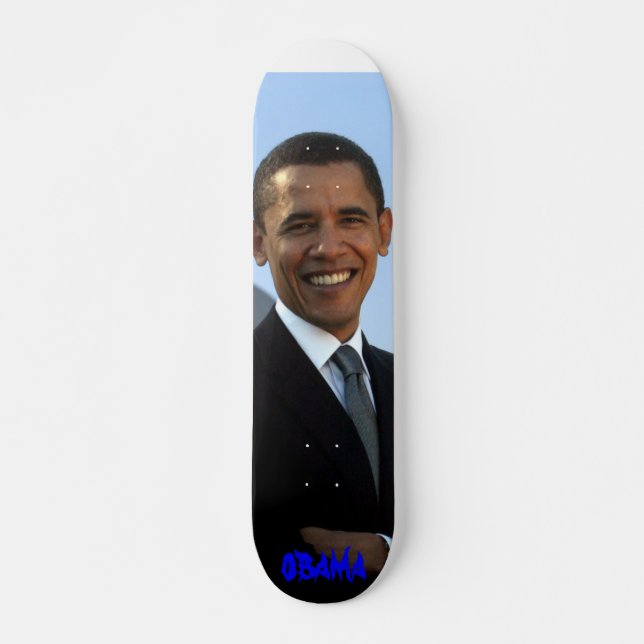 Barack%20Obama%20Capitol, obama Skateboard Deck (Front)