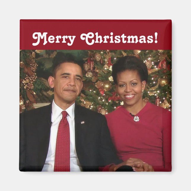 Barack and Michelle 2009WA - Magnet (Front)
