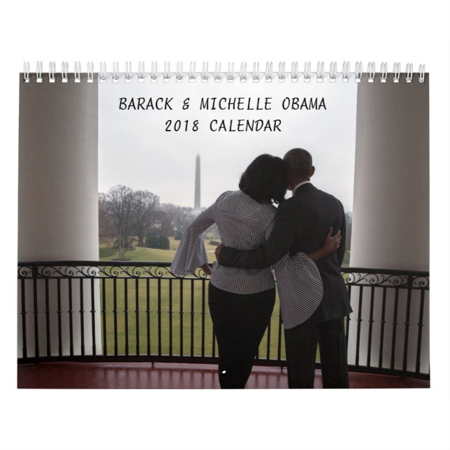 Barack and Michelle 2018 - Calendar (Cover)