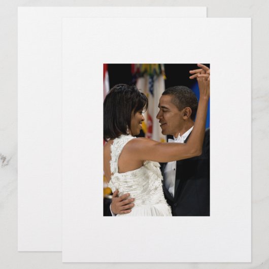 Barack and Michelle Obama (Front/Back)