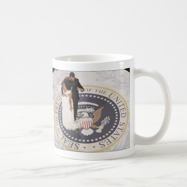 Barack and Michelle Obama Coffee Mug (Right)