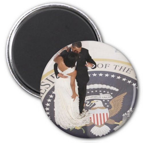 Barack and Michelle Obama Magnet