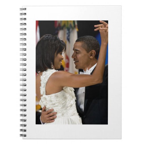 Barack and Michelle Obama Notebook